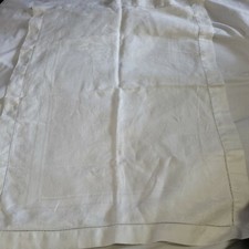 Vintage White Floral Damask