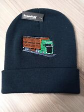 Beanie embroidered Green Lorry & Livestock Trailer Haulier Market Sheep Cattle