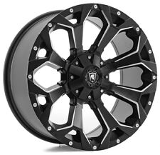 Alloy Wheels 20" Spartan SW1 Black Polished Face For Dodge RAM 1500 [Mk4] 09-18