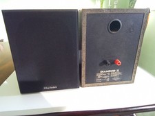 Pair of Wharfedale Diamond11 Speakers made in England. Walnut veneered.