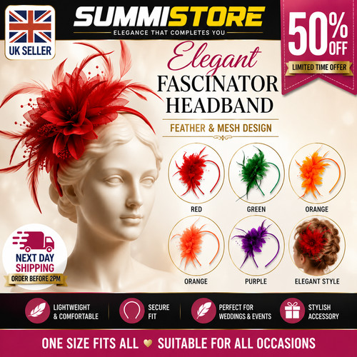 Large fascinator women - fascinator, women's