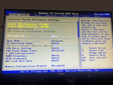 Asus  Rampage 3 Extreme ( Read Description)