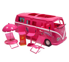 Simba Steffi Love Hawaii Camper Van Doll Vehicle Pink KB2C