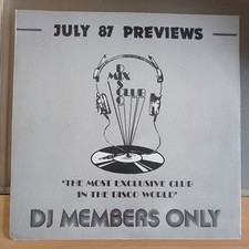 Disco Mix Club March 87 Previews Vinyl Lp
