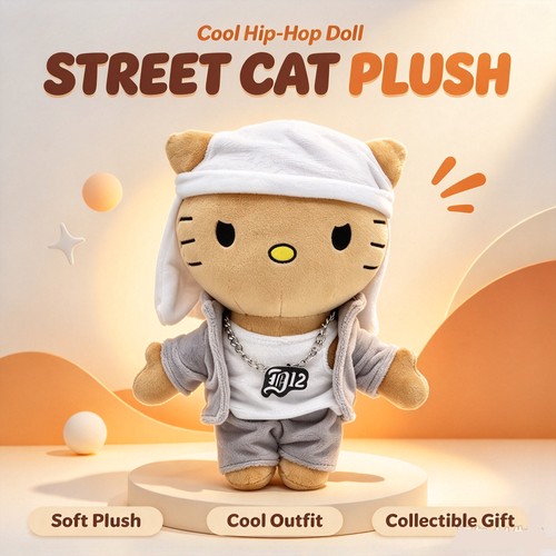 Eminem plush toy white hat - eminem,