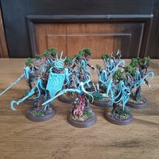 Warhammer Age of Sigmar Sylvaneth Tree-Revenants x10 - Painted