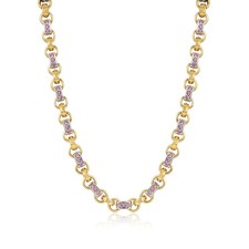 Women 9ct Gold Two-Tone Gypsy