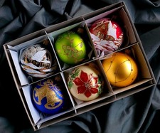 Hand Made Mouth Blown set of 6