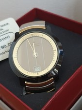 Junghans Mega Solar Ceramic Men's Watch Two-Tone 018/1503.44  Solar Powered