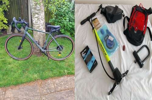Triban grvl 120 gravel bike - triban,
