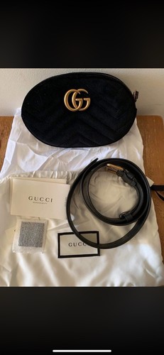 Gucci marmont belt bag - gucci, gg
