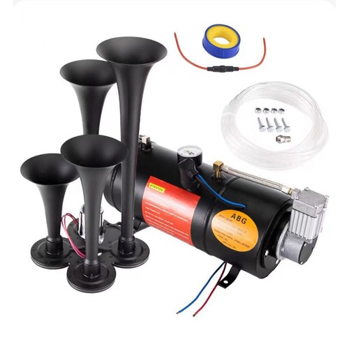 Air horn truck train - truck, horns