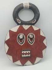 Vintage Wooden GOLI MASK Baule