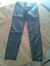 ZARA  BLACK COATED SKINNY