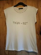 Simona Barbieri Twinset Embellished T-shirt Size M Brand New without tags