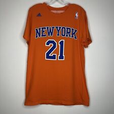 Adidas New York Knicks Shumpert 21 NBA T-Shirt Men's M Orange