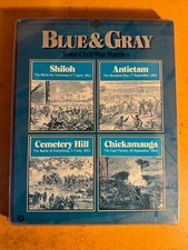Blue & Gray Four Civil War Quad COMPLETE by  SPI