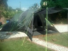 Outwell 6 berth Hartford L Tent Inc 1 Double and 1 Singal Flock Air Bed. 