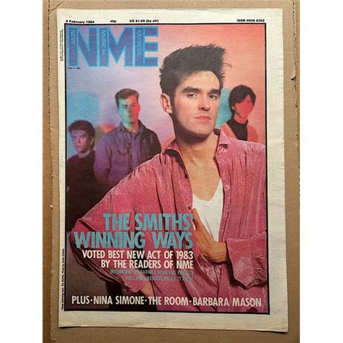 Smiths 1984 nme - 1984, cover