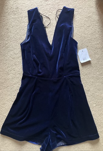 Ladies navy blue velvety size - ladies,