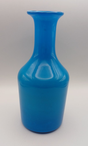 Art glass bottle vase - glass,