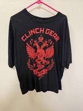 Fedor Emelianenko Last Emperor Black & Red 2 XL Shirt New Clinch Gear Shirt.