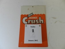 VINTAGE ADVERTISING CALENDAR-