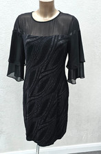 Wallis Black Velvet Sparkly