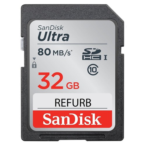 Sandisk ultra sdhc 32gb - sandisk, 80mb/s