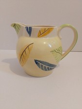 Jug Home Leaves By Marks And Spencer Dishwasher Microwave Proof 5 1/2 In Tall