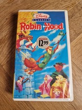 Robin Hood VHS Video Retro