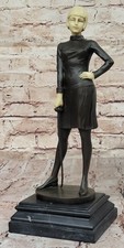 Art Nouveau Female Fencer