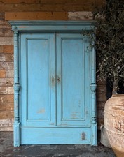 Vintage cloaks cupboard / child's wardrobe