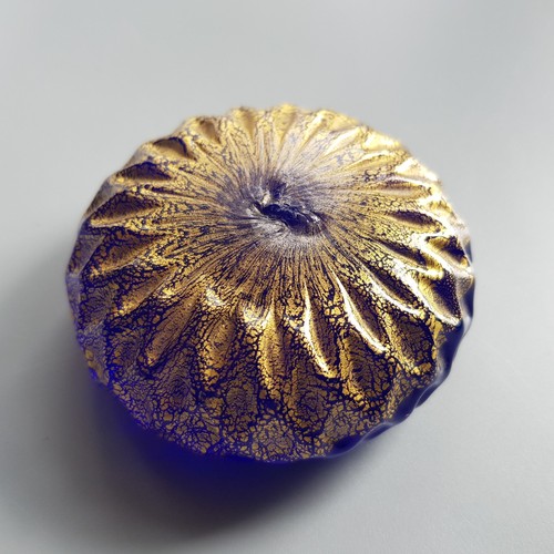 Isle wight art cobalt glass - isle,