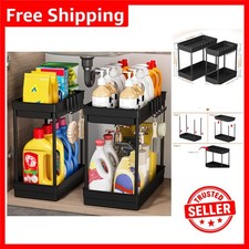 Durable 2-Tier Under Sink