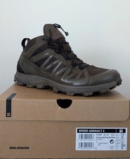 Salomon Men's Speed Assault Earth Brown Boots UK 9.5