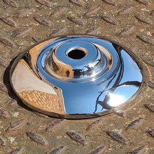 Morris 8 Series 1 Hub Cap - Stainless Steel - Handcrafted - Made in England.