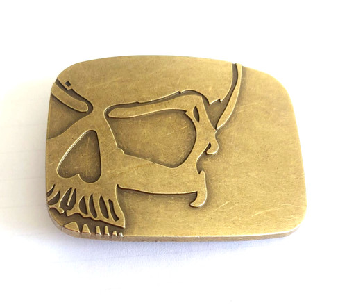 Abstract skull metal - skull,