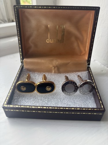 Dunhill cufflinks silver - dunhill,