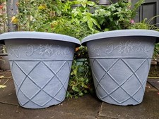 SET 2 x XL  36CM GREY