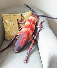 Stuffed Animal Cockroach Halloween Cushion