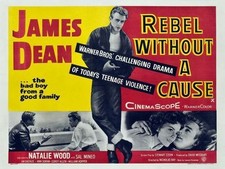 A3/A4 SIZE - James Dean Rebel Without a Cause Old Film Vintage Movie Poster