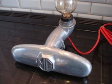 mg car parts upcycled lamp light retro man cave steam punk  one off pat tested