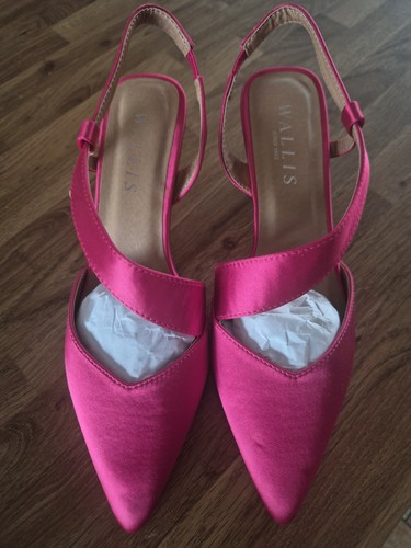 Wallis fushia pink slingback - wallis,
