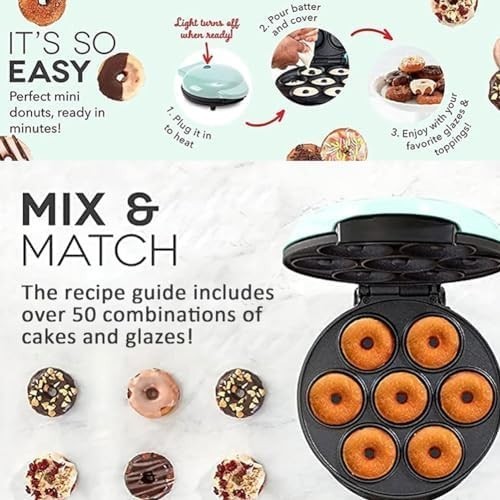 Hole donut machine - 7-hole, cake