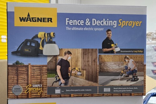 Wagner fence decking - decking, paint