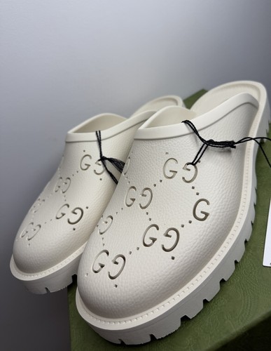 Gucci mens white rubber - mens,
