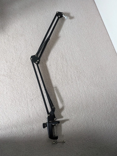 Black mic stand - mic,