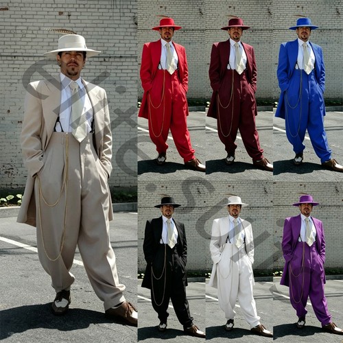 British men zoot suit - british,