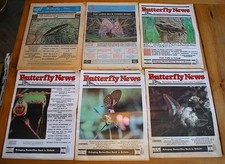 Butterfly News International publication 6 editions  /Lepidoptera/ Memorabilia
